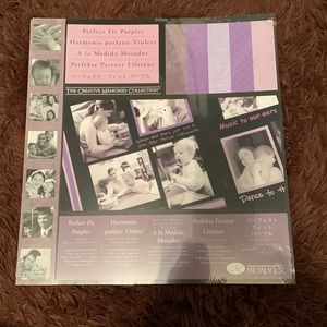 Creative Memories Perfect Fit Purples Paper Pack